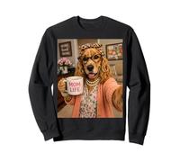 Inglese Cocker Spaniel Selfie Umorismo Mamma Amore Apprezzamento Felpa