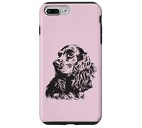Inglese Cocker Spaniel Silhouette Custodia per iPhone 7 Plus/8 Plus