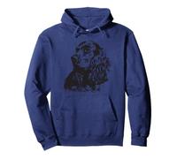 Inglese Cocker Spaniel Silhouette Felpa con Cappuccio