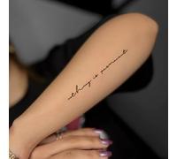 Inglese: Piccolo Fresco Clavicola Braccio Piccola Immagine Erboristico Temporaneo Tatuaggio Adesivo Tatuaggio Finto Femmina Maschio Impermeabile Simulazione Semipermanente Durata 2 Settimane