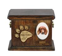 Inglese Setter Holzurne Con Cane Art-Dog