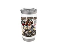 Inglese Springer Spaniel gioco moto calcio calcio DIGOR Bicchiere termico in acciaio inox doppia parete