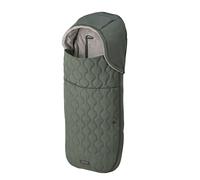 Inglesina Sacco Termico Passeggino 3 in 1, Interno in Caldo Fleece, Esterno Trapuntato Water-Resistant, Cappuccio Removibile, Compatibile con Cinture a 5 Punti, 44 x 92 cm, Uni Green