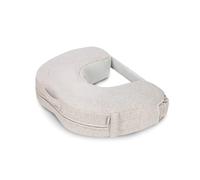 Inglesina Elysia - Cuscino per allattamento al seno e biberon, cuscino di supporto ergonomico per mamma e bambino, con fodera lavabile (Quiet Beige)