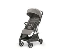 Inglesina Now - Passeggino Leggero Compatto Pieghevole 0 - 4 Anni 0 -22 Kg Cappotta, Cestino Porta Oggetti e Corrimano colore Snap Grey