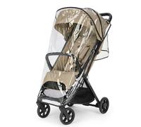 Inglesina Quid³, parapioggia trasparente per passeggino Quid³, installazione semplice, protegge da pioggia, vento e insetti, senza BPA, protezione per tutte le stagioni per condizioni fredde, ventose