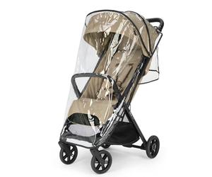 Inglesina Quid³, parapioggia trasparente per passeggino Quid³, installazione semplice, protegge da pioggia, vento e insetti, senza BPA, protezione per tutte le stagioni per condizioni fredde, ventose