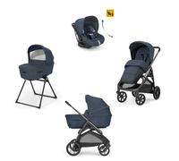 Inglesina - Trio Aptica Con Seggiolino Auto Darwin Recline - Resort Blue Con Telaio Litio Black 2024