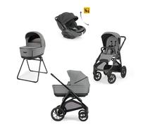 Inglesina Trio Aptica XT 2026 Con Seggiolino Auto Darwin Recline Evo e Borsa Day Bag Inclusa Canyon Grey