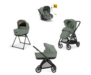 Inglesina - Trio Electa Con Seggiolino Auto Darwin Isize Recline, Murray Green Con Telaio Total Black 2025