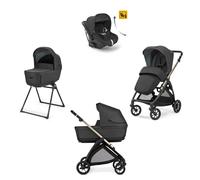 Inglesina - Trio Electa Con Seggiolino Auto Darwin Isize Recline, Upper Black Con Telaio Iridio Black 2025