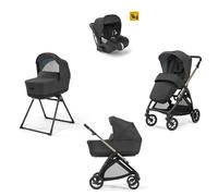 Inglesina - Trio Electa Con Seggiolino Auto Darwin Isize, Upper Black Con Telaio Iridio Black 2024