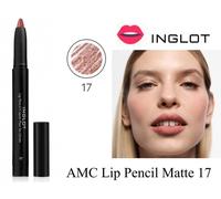 INGLOT AMC Lip Pencil Matte + Sharpener / Avocado oil Use as lipstick
