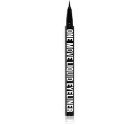 Inglot Eyeliner liquido One Move – Punta fine, resistente all'acqua – Nero 01 0,55 ml