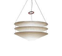 Ingo Maurer Floatation 3 Ø75 Lampadario Bianco