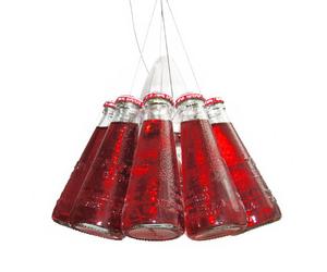 INGO MAURER lampada a sospensione CAMPARI LIGHT H 155cm lampadario da soffitto