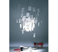 Ingo Maurer, Zettel'z 6, Lampada a sospensione cm 80x80, 80 Fogli A6.