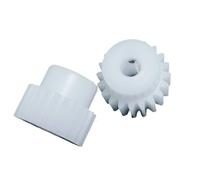 ingranaggi cilindrici in plastica, Pack Of 2 POM Spur Gear With Step 0.5 Module 43 Teeth Multiple Bore Sizes(5MM BORE)