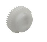 ingranaggi cilindrici in plastica, Stepped POM Plastic Cylindrical Gear 0.5M 32T 17mm Diameter Multiple Inner Holes Pack of 1(4mm)