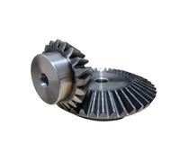 Ingranaggi conici 2 pezzi 1:2 ingranaggio conico 1 modulo 15 denti + 30 denti foro interno 6mm 90 gradi unità di commutazione ingranaggi in acciaio ingranaggi in acciaio vite M5