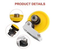 Ingranaggi estrusore in acciaio temprato di facile ricambio con robusto manico i