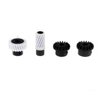 Ingranaggi Gancio in Plastica per 509 513 514 Ingranaggi Gancio | Set da 4 , plastica , compatibile serie 500, per facile installazione, nero e bianco