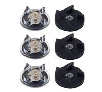 Ingranaggi in gomma a lama e ingranaggi superiori della base del motore, kit di ricambio per frullatore Magic Bullet originale da 250 W MB-1001, MB-1001B, MBR-1101, MBR-1701, MBR-1702