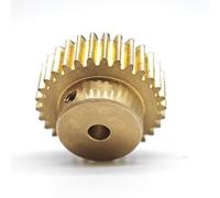 Ingranaggi in ottone, Ingranaggio cilindrico in ottone 0,5 modulo 71 denti larghezza mm albero lavorato vite M3 diverse dimensioni del foro(12.7mm bore)