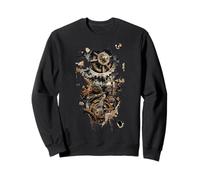 Ingranaggi meccanici Steampunk Art Felpa