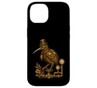 Ingranaggi meccanici Steampunk Kiwi Bird Custodia per iPhone 14