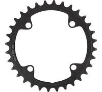 Ingranaggi MTB a 4 razze FSA 104 BCD X10 Nero