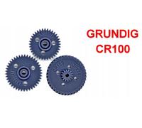 Ingranaggi per GRUNDIG CR100 Philips D6650 D8443 D8070 set di 3 pezzi - elenc...