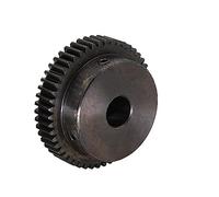 Ingranaggi per motori in lega di alluminio, Ingranaggio cilindrico a spirale 1M 45 Acciaio al carbonio 6-15mm Foro 50-58T Passo Pignone Mitra Worm(12 Mm,58 Teeth)