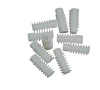 ingranaggi piccoli ingranaggi ingranaggi auto pezz Kit pignone e vite senza fine in plastica 0,5 Modulo 6x15mm Albero 2mm 5 pezzi