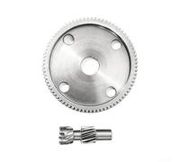 Ingranaggi principali e pignone in acciaio inossidabile per Abu Garcia per revo Beast Casting Reels 6/7 Speed Ratio Kit di aggiornamento Parti metalliche Attrezzatura da pesca 40g (mano sinistra 7