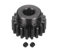 Ingranaggio 1.5Mod 19 Denti Foro 8mm Pignone Acciaio 1045