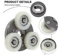 Ingranaggio 36T Nylon + Frizione per 8 DIVERTENTI Bici Elettrica Per Ebike Motor