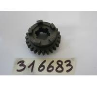 Ingranaggio 5ª velocità Z24 albero secondario cambio 5th speed gear Gilera KZ KK