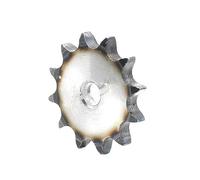 ingranaggio a pinone indurito, 1 pezzo, passo 19,05 mm, 12A, pignone piatto for catena, 10-25 denti, ingranaggio di trasmissione a rulli in acciaio A3((12A) 18 Teeth)