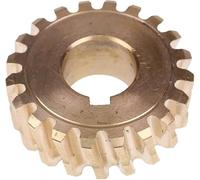 Ingranaggio a vite senza fine compatibile con 717-0528 717-04449, metallo dorato a 20 denti, diametro interno 34 mm per parte di riparazione spazzaneve