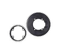 Ingranaggio alugear round aero 110 bcd asimmetrico shimano 12 velocita nero