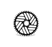 Ingranaggio beach ball alugear round direct mount sram 8 viti 10 11 12 velocita nero