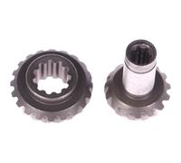 Ingranaggio bimetallico per decespugliatore e decespugliatore resistente, dotato di sette e nove denti per una maggiore efficienza di taglio negli utensili elettrici da giardino (nove denti)