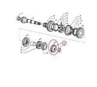 INGRANAGGIO CAMBIO 5a VELOCITA' RAPP. 33/34 FIAT FIORINO ORIGINALE 7757957