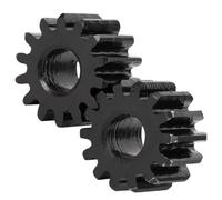Ingranaggio Cilindrico 1M-12T/13T/14T/15T/16T/17T/18T/19T/20T/21T/22T SC45# In Acciaio Al Carbonio, Accessori For Trasmissione(1M15T - Bore 6 mm)