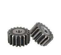 Ingranaggio cilindrico 2M20T/21T in acciaio a basso tenore di carbonio for denti ingranaggio piatto altezza denti 20 mm passo denti 6,28 mm foro 10 mm 1 pz(2M20T)