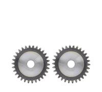 Ingranaggio cilindrico 2M30T/31T/32T/33T Acciaio a basso tenore di carbonio for denti Ingranaggio piatto Altezza denti 20mm Foro 12mm 1 pz(31 Teeth)