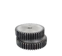 Ingranaggio cilindrico 2M49/50/51/52T Alesaggio 14/16 mm Passo denti 6,28 mm Profondità denti 4,5 mm Altezza ingranaggio motore 20 mm 1 pz(2M49T (Bore 14 mm))