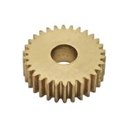 Ingranaggio cilindrico a gradini in ottone, Foro cilindrico diritto di rame dell'ingranaggio 5mm spessore 10-20mm del modulo 79(11mm bore)
