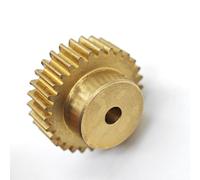 Ingranaggio cilindrico in ottone da 0,5 moduli, 80 denti, cilindrico da 0,5 m, 80 denti, con passo da 4 mm a 10 mm, pignone dell'albero(4mm bore)